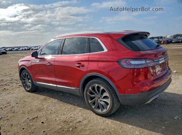2LMPJ6K92MBL02730 2021 LINCOLN NAUTILUS Red Trasero izquierdo