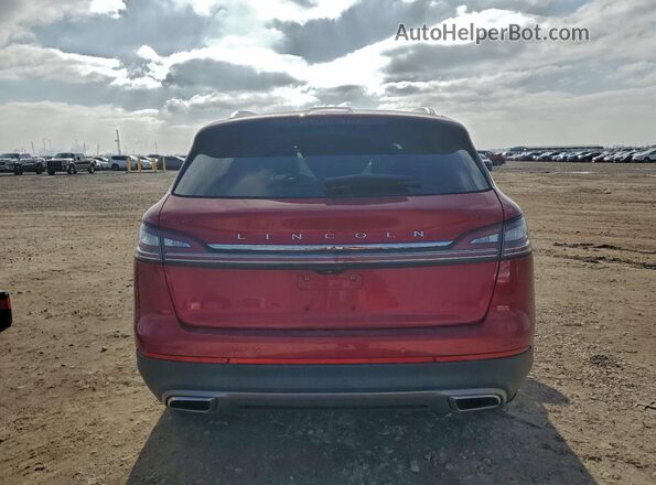2LMPJ6K92MBL02730 2021 LINCOLN NAUTILUS Red Vista trasera