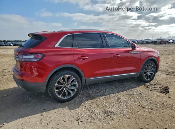 2LMPJ6K92MBL02730 2021 LINCOLN NAUTILUS Red Trasero derecho
