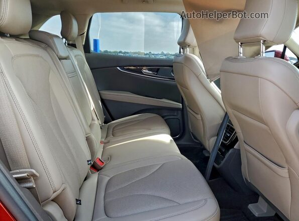 2LMPJ6K92MBL02730 2021 LINCOLN NAUTILUS Red Vista de los asientos traseros