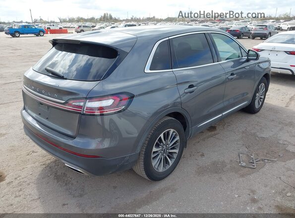 2LMPJ6K94MBL11512 2021 LINCOLN NAUTILUS Gray Задня права чверть