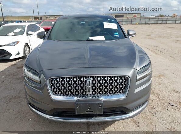 2LMPJ6K94MBL11512 2021 LINCOLN NAUTILUS Gray Вид щитка приладів