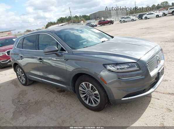 2LMPJ6K94MBL11512 2021 LINCOLN NAUTILUS Gray Вид задньої частини салону