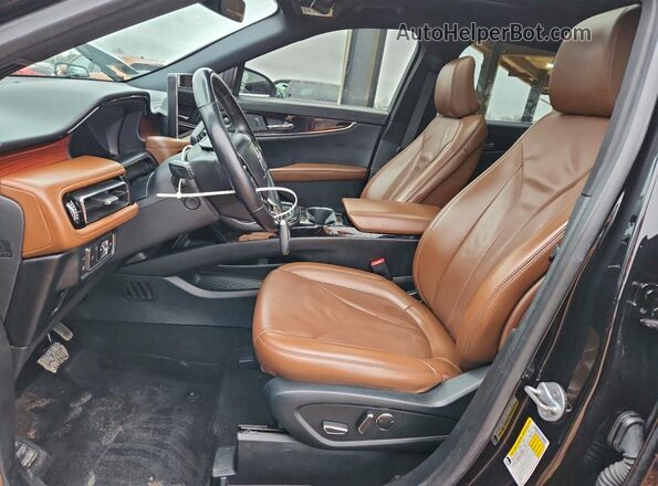 2LMPJ6K94NBL12953 2022 LINCOLN NAUTILUS Black Вид салону спереду
