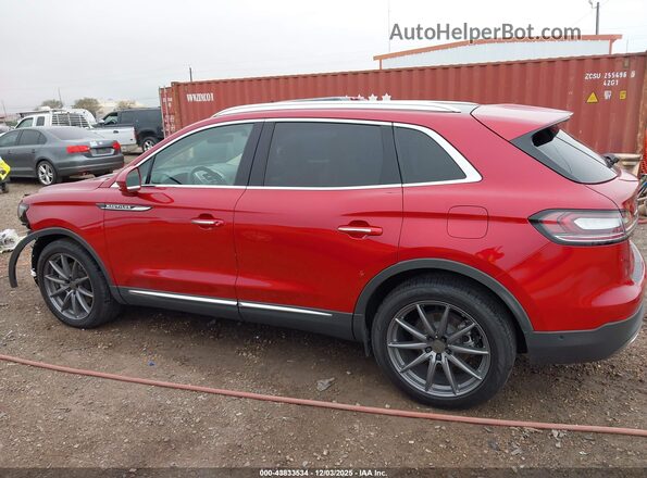 2LMPJ6K95LBL04406 2020 LINCOLN NAUTILUS Red 