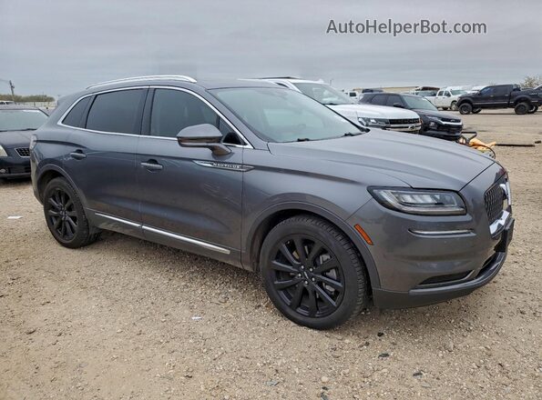 2LMPJ6K95NBL08653 2022 LINCOLN NAUTILUS Gray Front right