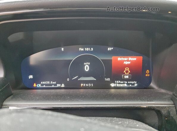 2LMPJ6K95NBL08653 2022 LINCOLN NAUTILUS Gray Instrument cluster view