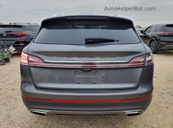 2LMPJ6K95NBL08653 2022 LINCOLN NAUTILUS Gray Rear view