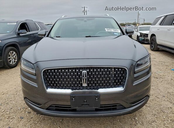 2LMPJ6K95NBL08653 2022 LINCOLN NAUTILUS Gray Front view