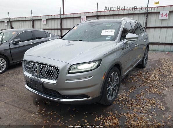 2LMPJ6K97MBL12279 2021 LINCOLN NAUTILUS Silver Front left