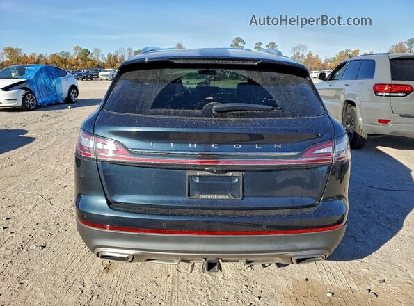 2LMPJ6K97NBL23137 2022 LINCOLN NAUTILUS Blue Հետևի տեսք
