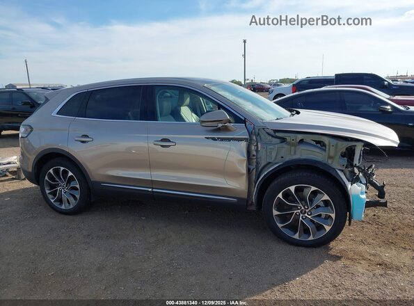 2LMPJ6K9XMBL01227 2021 LINCOLN NAUTILUS Gold 