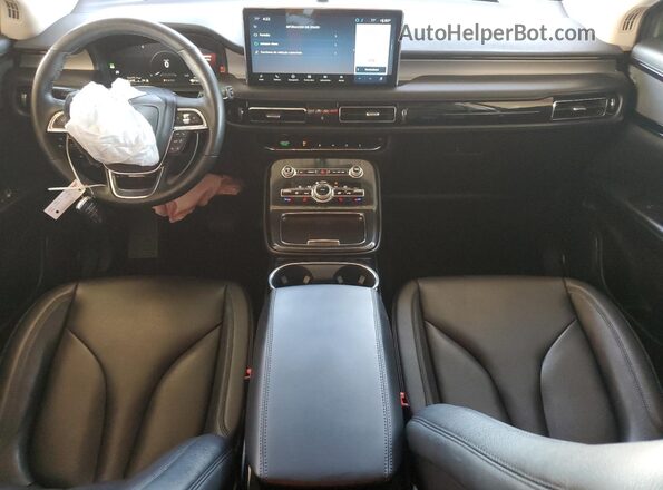 2LMPJ8J94PBL21443 2023 LINCOLN NAUTILUS White Widok deski rozdzielczej