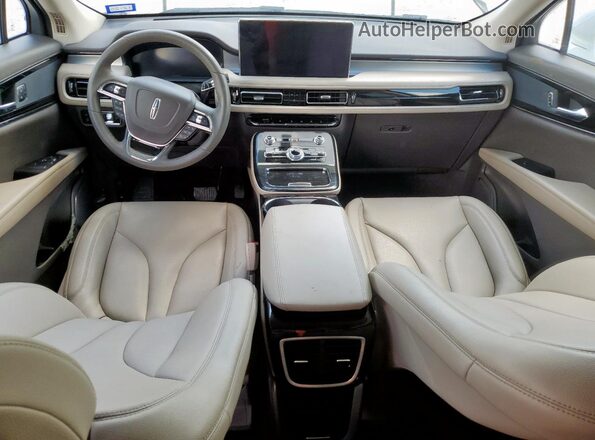 2LMPJ8J97PBL29200 2023 LINCOLN NAUTILUS White Առջևի վահանակի տեսք