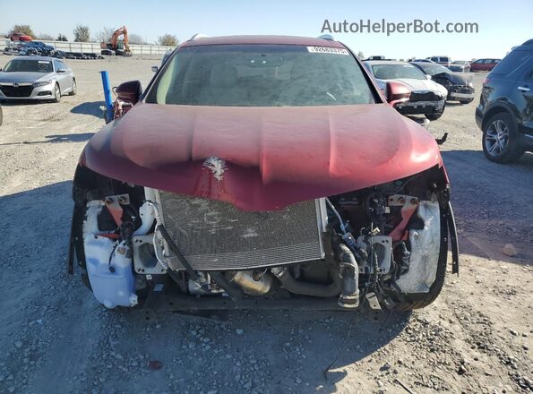 2LMPJ8JP0HBL52561 2017 LINCOLN MKX Red Вид спереду