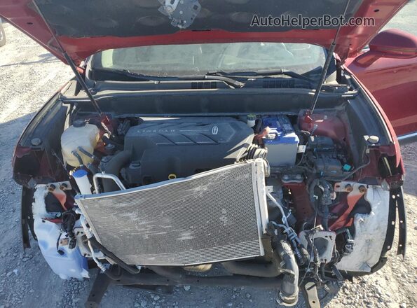 2LMPJ8JP0HBL52561 2017 LINCOLN MKX Red Вид підкапотного простору