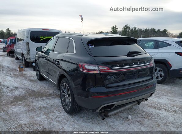 2LMPJ8K94MBL12610 2021 LINCOLN NAUTILUS Black Tył lewy