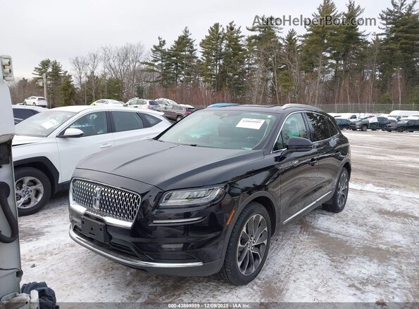 2LMPJ8K94MBL12610 2021 LINCOLN NAUTILUS Black Przód lewy