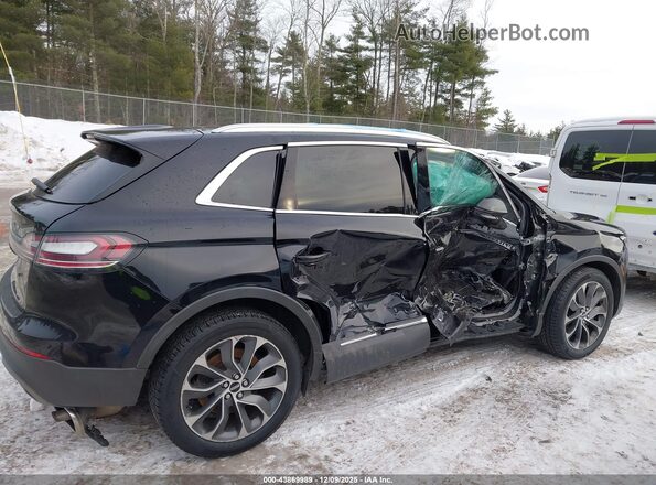 2LMPJ8K94MBL12610 2021 LINCOLN NAUTILUS Black Widok wnętrza z tyłu