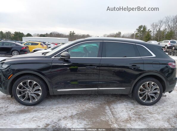 2LMPJ8K94MBL12610 2021 LINCOLN NAUTILUS Black Widok wnętrza 360 stopni