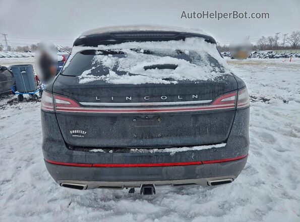 2LMPJ8KP5NBL18903 2022 LINCOLN NAUTILUS Black Widok z tyłu
