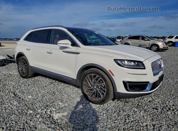 2LMPJ8KP7LBL10704 2020 LINCOLN NAUTILUS White Delantero derecho