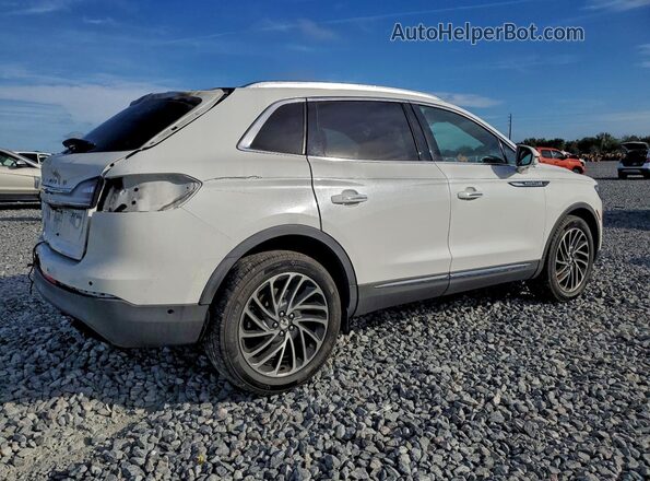 2LMPJ8KP7LBL10704 2020 LINCOLN NAUTILUS White Trasero derecho