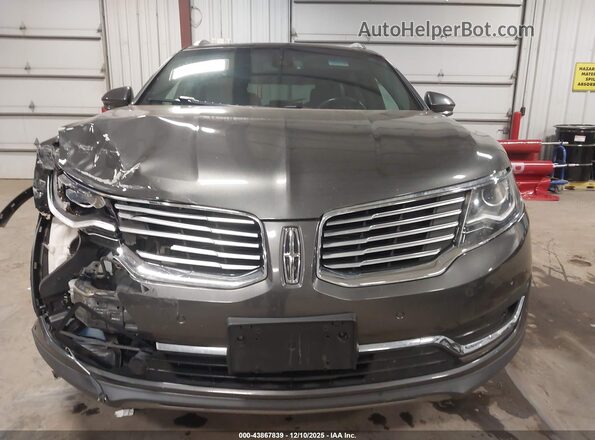 2LMPJ8LR5JBL40622 2018 LINCOLN MKX Gray Вид спереду