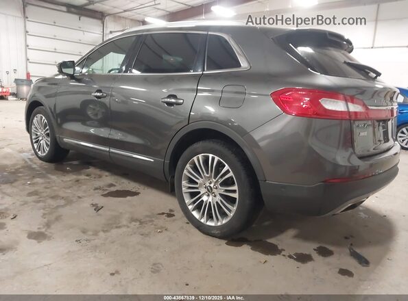 2LMPJ8LR5JBL40622 2018 LINCOLN MKX Gray Задня ліва чверть