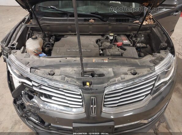 2LMPJ8LR5JBL40622 2018 LINCOLN MKX Gray Вид ззаду