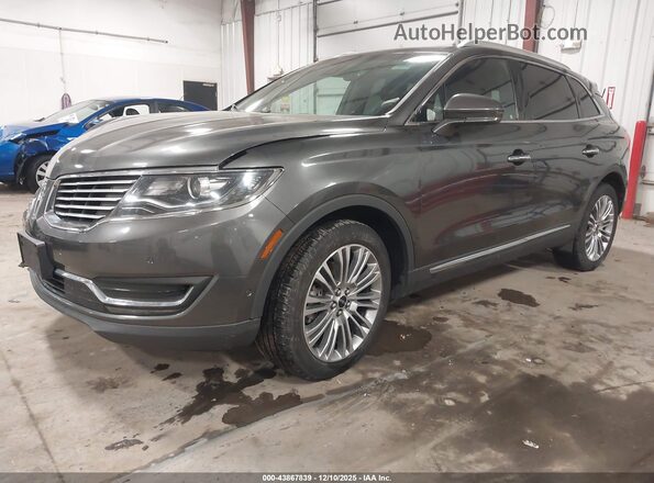 2LMPJ8LR5JBL40622 2018 LINCOLN MKX Gray Передня ліва чверть