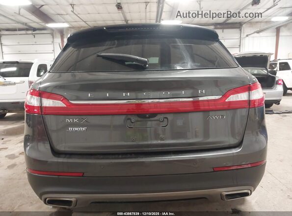 2LMPJ8LR5JBL40622 2018 LINCOLN MKX Gray 