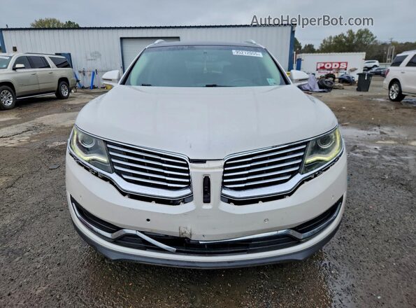 2LMTJ6LR9GBL45947 2016 LINCOLN MKX White 