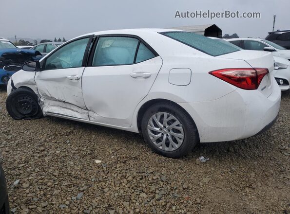 2T1BURHE0JC046775 2018 TOYOTA LL White Задня ліва чверть