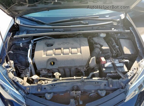 2T1BURHE0JC963909 2018 TOYOTA LL Blue უკანა სალონის ხედი