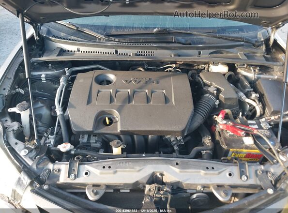 2T1BURHE1JC036062 2018 TOYOTA LL Gray Rear view
