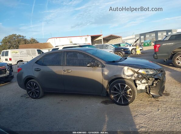 2T1BURHE1JC036062 2018 TOYOTA LL Gray Rear interior view