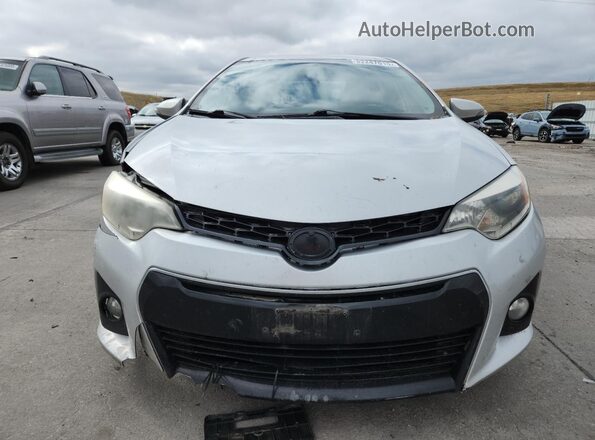 2T1BURHE2GC497392 2016 TOYOTA LL Silver Widok z przodu