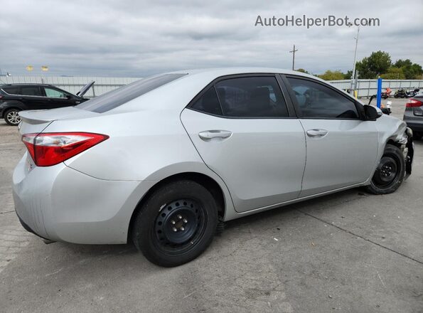 2T1BURHE2GC497392 2016 TOYOTA LL Silver Tył prawy
