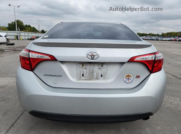 2T1BURHE2GC497392 2016 TOYOTA LL Silver Widok z tyłu