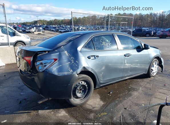 2T1BURHE6GC594661 2016 TOYOTA LL Синий Задняя правая четверть