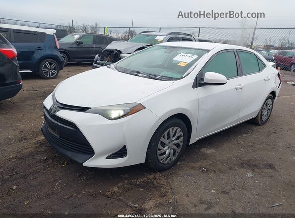 2T1BURHE8HC747283 2017 TOYOTA LL White წინა მარცხენა ხედი სამი მეოთხედიდან