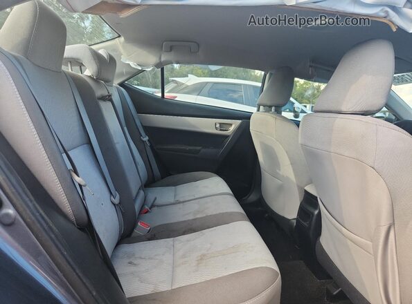 2T1BURHE8JC996799 2018 TOYOTA LL Серый Вид задних сидений