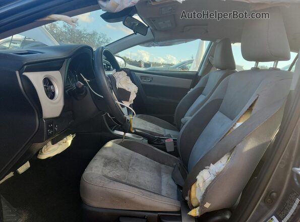 2T1BURHE8JC996799 2018 TOYOTA LL Серый Вид салона спереди
