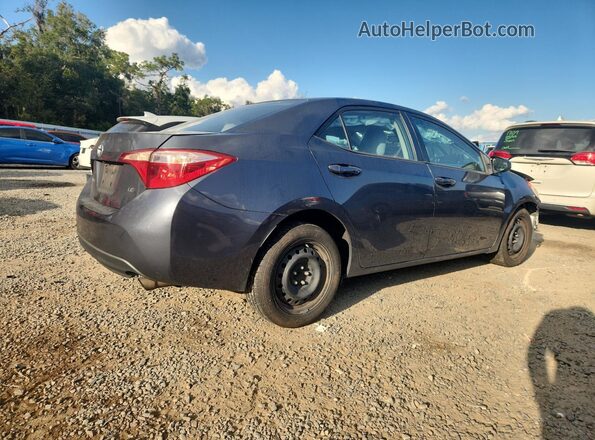 2T1BURHE8JC996799 2018 TOYOTA LL Серый Задняя правая четверть