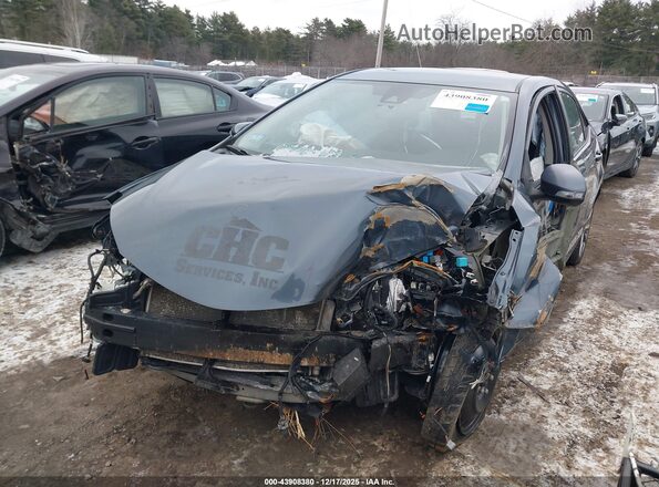 2T1BURHEXJC081002 2018 TOYOTA LL Gray Առջևի ձախ երեք քառորդ տեսարան