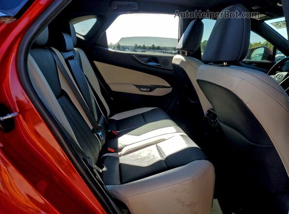 2T2ADCAZ0RC007052 2024 LEXUS NX Red Vista de los asientos traseros