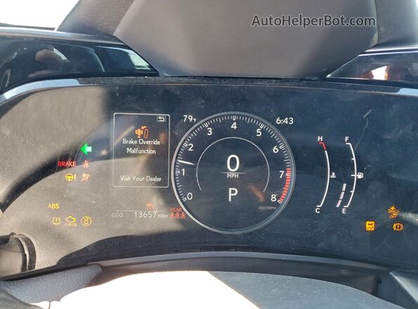 2T2ADCAZ0RC007052 2024 LEXUS NX Red Vista del cuadro de instrumentos