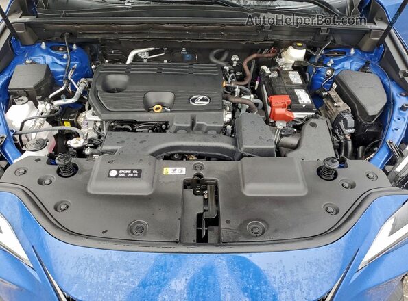 2T2ADCAZ5SC021938 2025 LEXUS NX Blue ძრავის განყოფილების ხედი
