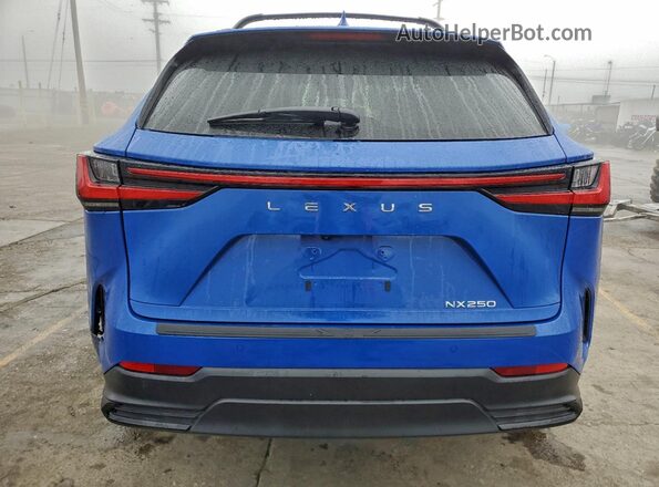 2T2ADCAZ5SC021938 2025 LEXUS NX Blue უკანა ხედი